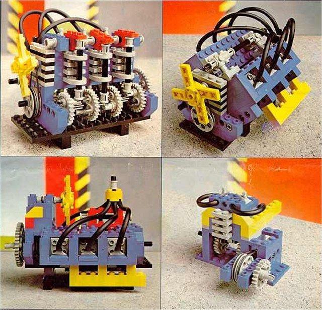 Lego Set - 8858 - Technic - Auto Engines Item No: 8858-2, Kinderen en Baby's, Speelgoed | Duplo en Lego