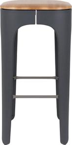 2dekans | Feliz Lifestyle Up-High Barkruk Donkergrijs, Dieren en Toebehoren, Ophalen of Verzenden, Nieuw