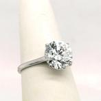 Zonder minimumprijs - Ring - 14 karaat Witgoud - 2.01ct. tw., Handtassen en Accessoires, Ringen, Nieuw