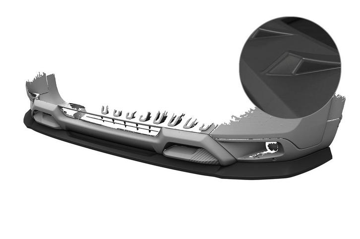 Cup spoilerlip met ABE voor Citroën C3 Aircross 2 CSL859-L, Auto-onderdelen, Carrosserie, Nieuw, Verzenden