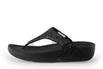 Fitflop Slippers in maat 40 Zwart | 5% extra korting, Kleding | Dames, Schoenen, Slippers, Verzenden, Zwart, Zo goed als nieuw