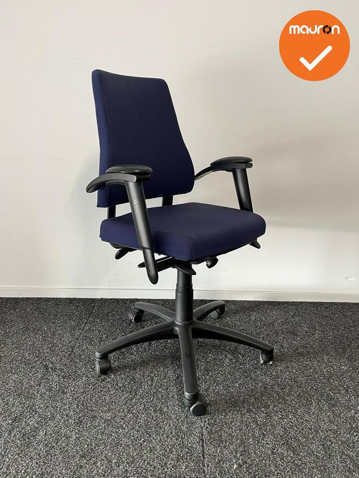 BMA Axia Office - 8Y 2D armpads - Paarse stoffering - Zwart, Articles professionnels, Aménagement de Bureau & Magasin | Mobilier de bureau & Aménagement