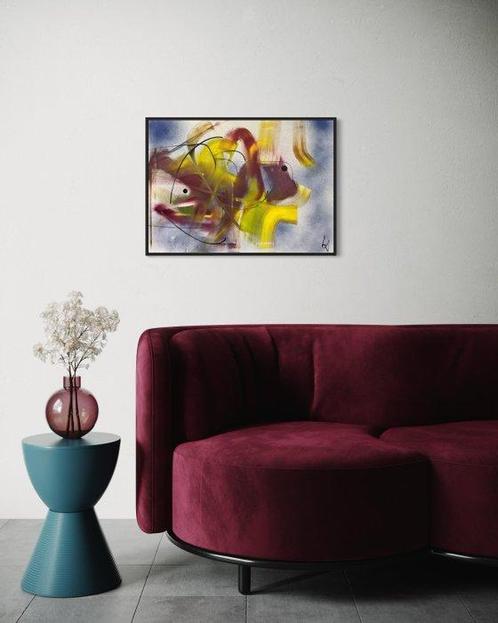 Andrea A - Flying Birds, Antiek en Kunst, Kunst | Schilderijen | Modern