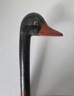Wandelstok - Hout - Eend - Vintage