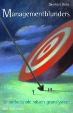 Managementblunders 9789027484925 Geerhard Bolte, Verzenden, Gelezen, Geerhard Bolte