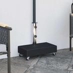 vidaXL Parasolvoet 45x25x8 cm graniet zwart, Verzenden, Nieuw