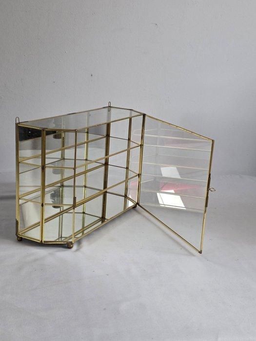 Vitrinekast - Glas, Verguld, Antiek en Kunst, Curiosa en Brocante