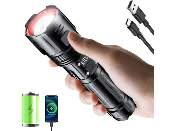 Veiling - Siuyiu Zaklampen met hoge helderheid, 3000 lumen, Caravans en Kamperen, Zaklampen, Nieuw