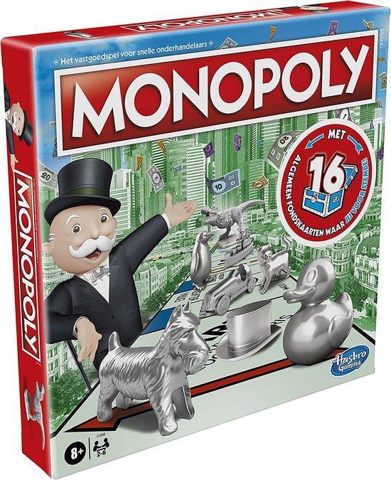 Monopoly Classic - Bordspel - Gezelschapsspel, Kinderen en Baby's, Speelgoed | Kinderpuzzels, Nieuw, Verzenden