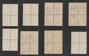 Pays-Bas 1937/1939 - Collection de blocs de 4 - NVPH beschikbaar voor biedingen