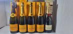 Moët & Chandon, Veuve Clicquot - Champagne - 5 Flessen (0.75, Nieuw
