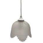 Flower Design - Plafondlamp - Glas, Antiek en Kunst