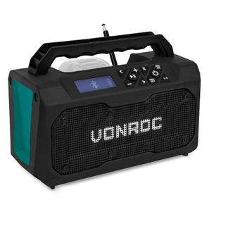 Accu bouwradio 20V – FM, bluetooth & USB | Excl. accu en beschikbaar voor biedingen