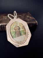 Zilver - Hanger - Achttiende-eeuws religieus hanger, Antiek en Kunst