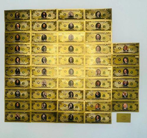 Collection thématique - USA, Présidents Américains, billets, Verzamelen, Militaria | Algemeen