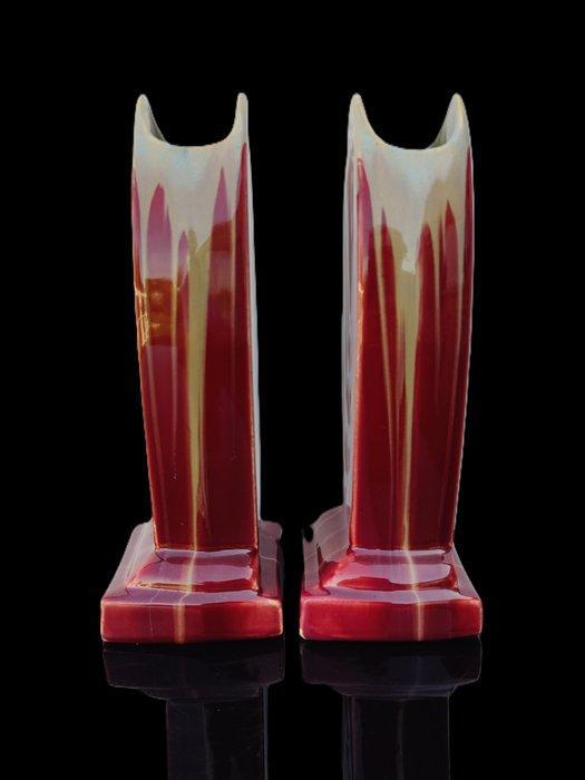 S.A. des Faïenceries de Thulin - Grote Art Deco vazen - Vaas, Antiek en Kunst, Kunst | Designobjecten