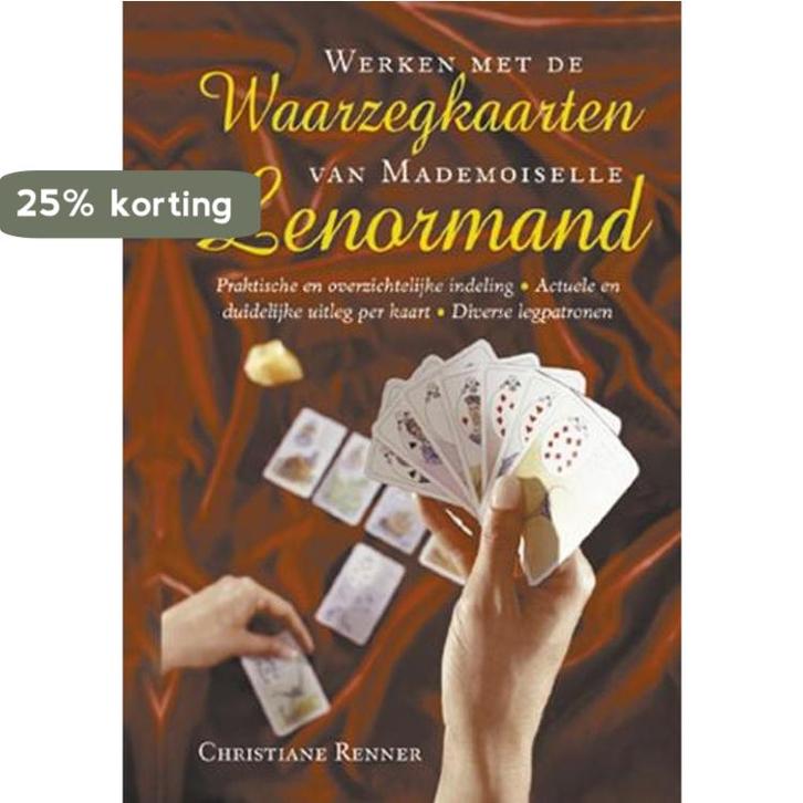Werken met de waarzegkaarten van Mademoiselle Lenormand, Boeken, Esoterie en Spiritualiteit, Gelezen, Verzenden