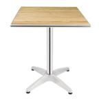 Tafel | Hout/Aluminium | Essenhout Blad | Aluminium Frame |, Zakelijke goederen, Verzenden, Nieuw in verpakking