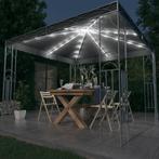 vidaXL Prieel met LED-lichtslinger 300x300 cm, Tuin en Terras, Partytenten, Verzenden, Nieuw