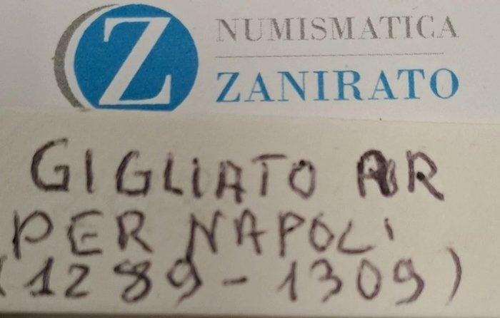 Italië, Koninkrijk Napels Carlo II d’Angiò (1285-1309)., Postzegels en Munten, Munten | Europa | Niet-Euromunten