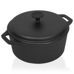 vidaXL Pot Ø26,5 cm Fonte, Maison & Meubles, Cuisine | Casseroles & Poêles, Verzenden, Neuf