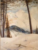Edward Theodore Compton (1849-1921) - Vue de la montagne, Antiek en Kunst