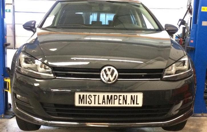 VW Golf 7 Highline voorbumper rooster set (Mistlampsets), Auto-onderdelen, Verlichting, Nieuw, Volkswagen, Verzenden