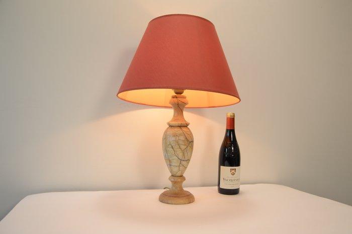 Tafellamp - Prachtige zware alabaster tafellamp - Albast,, Antiek en Kunst, Curiosa en Brocante