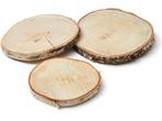 Boomstamschijf Berkenschijf ca. 14 cm 18 mm per stuk