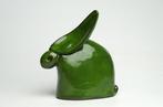 Urszula Despet - sculptuur, Spring Hare - 15 cm - Keramiek -