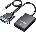 2dekans | Garpex® VGA naar HDMI Adapter Converter -, Computers en Software, Ophalen of Verzenden, Nieuw