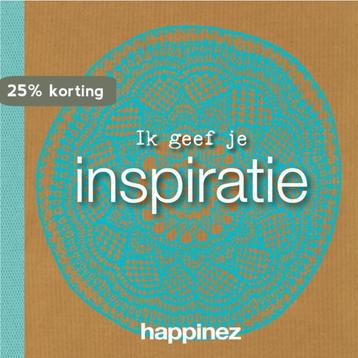 Ik geef je inspiratie 9789400506701 Happinez, Verzenden, Happinez
