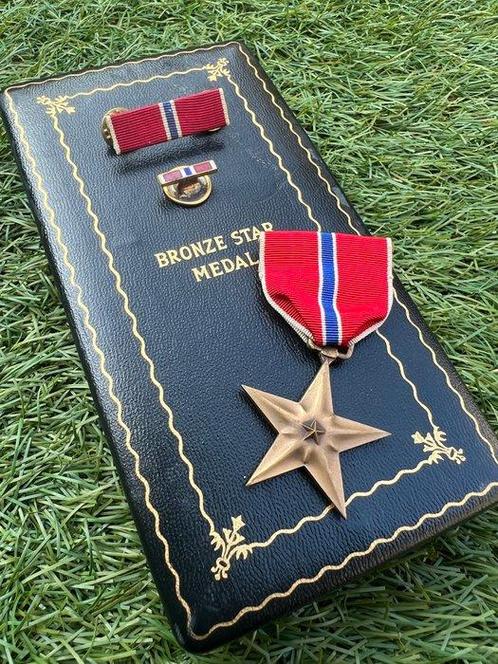 États-Unis - Médaille - US WW2 Bronze Star in orig box +, Collections, Objets militaires | Seconde Guerre mondiale