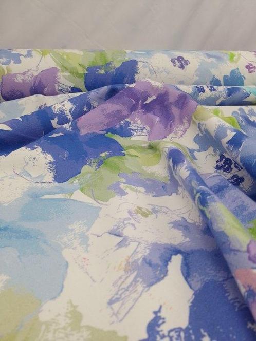 Somptueuse coupe en coton imprimé à la main - Textile - 300, Antiek en Kunst, Antiek | Tapijten, Tafelkleden en Textiel