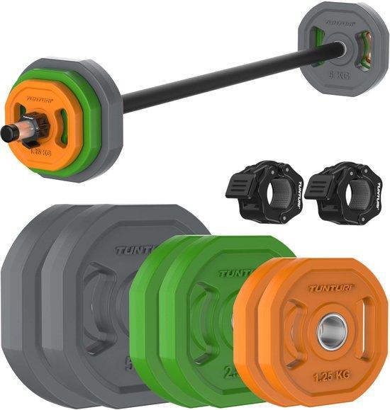Tunturi Aerobic Pump Gewichtenset 20kg - Halterset met 6, Sport en Fitness, Fitnessmaterialen, Ophalen of Verzenden