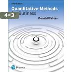 Quantitative Methods For Business 9780273739470, Verzenden, Gelezen, Donald Waters