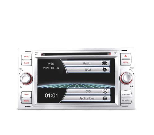 Autoradio 2Din 7  Pour Ford Square Couleur Argent Usb Gps Ta, Auto diversen, Autonavigatie, Verzenden