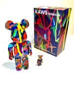 Kaws (1974) - Kaws Tension-Be@rbrick 400%&100%-Bearbrick, Antiek en Kunst