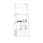 2dekans | SoBuy Ladderrek met Opberglade – 4 Planken, Ophalen of Verzenden, Nieuw
