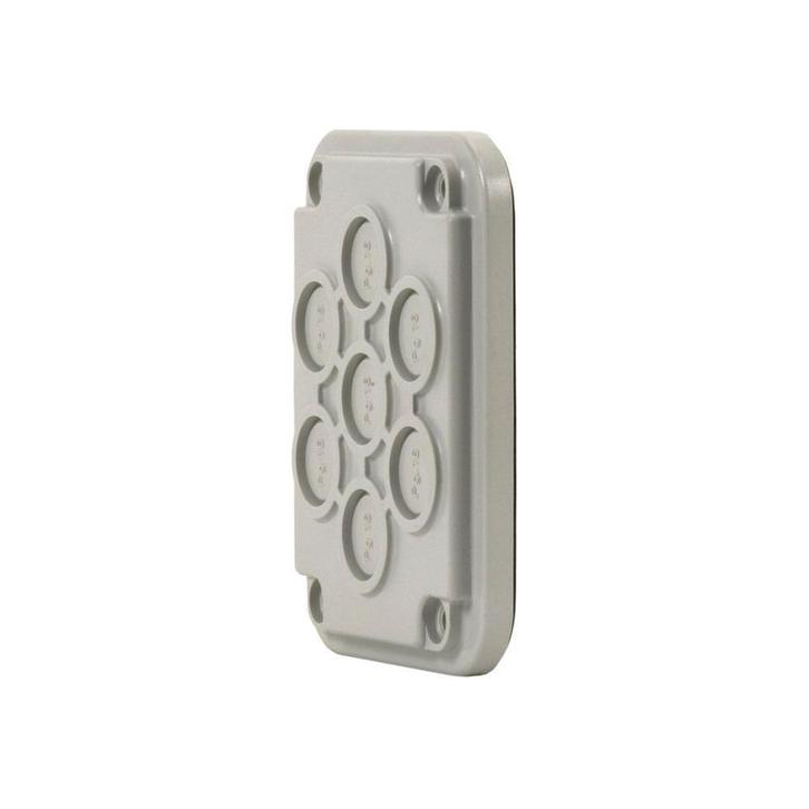 Eaton Cable Entry Cover 2 for 7xPg16 UE402/7 - 1860480, Doe-het-zelf en Bouw, Elektriciteit en Kabels, Verzenden