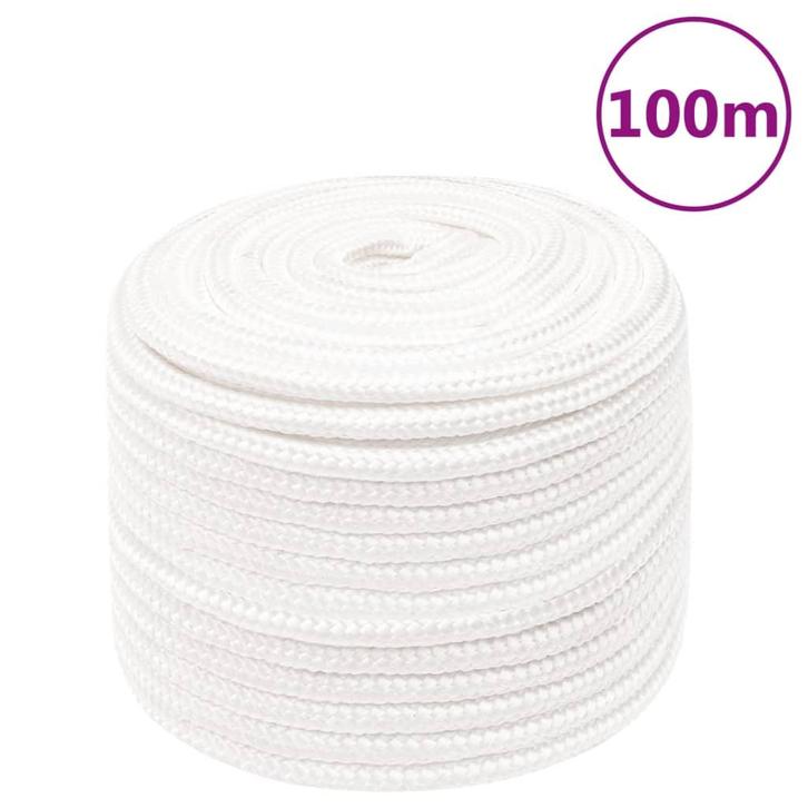 vidaXL Boottouw 12 mm 100 m polypropyleen volwit, Doe-het-zelf en Bouw, IJzerwaren en Bevestigingsmiddelen, Nieuw, Verzenden