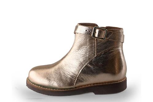 Milo & Mila Enkellaarzen in maat 26 Goud | 5% extra korting, Kinderen en Baby's, Kinderkleding | Schoenen en Sokken, Jongen of Meisje