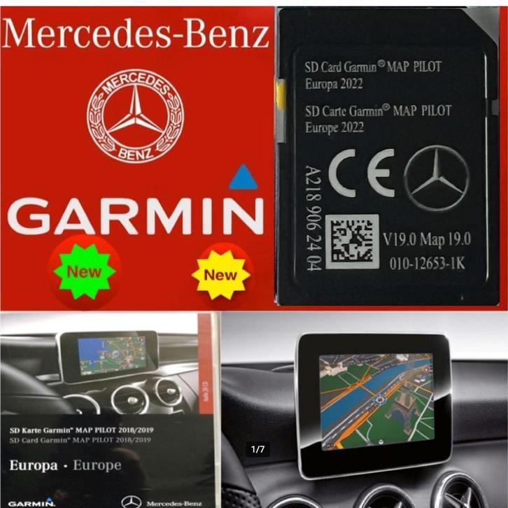 Mercedes garmin map pilot sd europa 2023 v19 new A2189062404, Informatique & Logiciels, Logiciel Navigation, Envoi