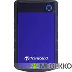 Transcend StoreJet 25H3 Rugged 2TB Blauw, Informatique & Logiciels, Disques durs, Verzenden