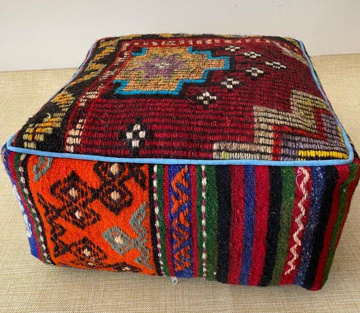 Kelim Poef - Kelim - 48 cm - 48 cm, Antiek en Kunst, Kunst | Designobjecten