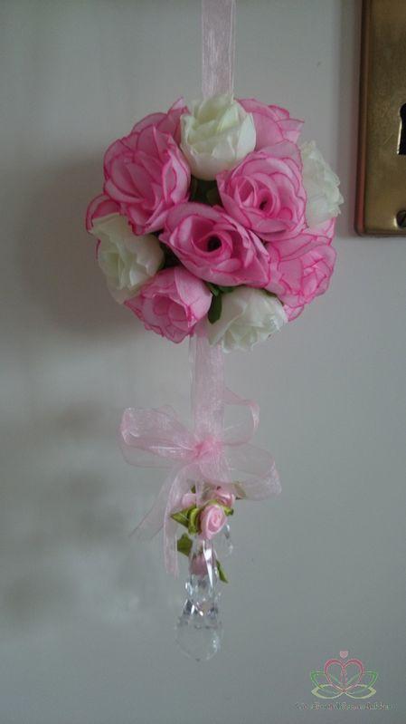 Bloemenbal pomander roseball bruidsmeisje beautypink - deep, Hobby & Loisirs créatifs, Bricolage