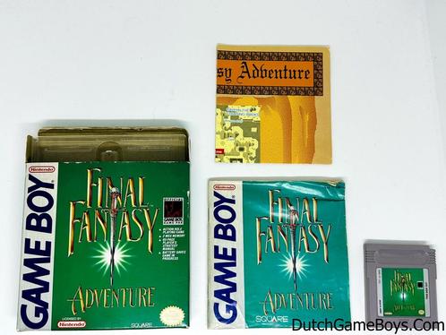 Gameboy Classic - Final Fantasy - Adventure - USA, Games en Spelcomputers, Games | Nintendo Game Boy, Gebruikt, Verzenden