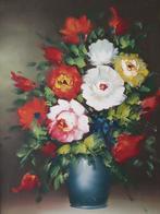 Italiaanse school (XX) - Vaso con fiori, Antiek en Kunst, Kunst | Schilderijen | Klassiek