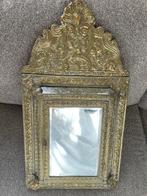 Kast - Hout - Kuifspiegel borstelkastje, Antiek en Kunst