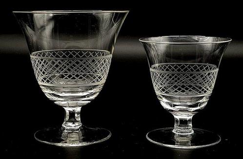 Cristallerie Empoli - Drinkset (10) - Kristal, Antiek en Kunst, Antiek | Meubels | Tafels